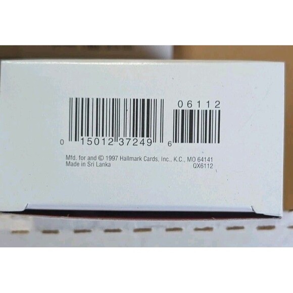 1997 Hallmark The Clauses on Vacation Going Fishing Santa Ornament NEW IN BOX - Picture 7 of 7